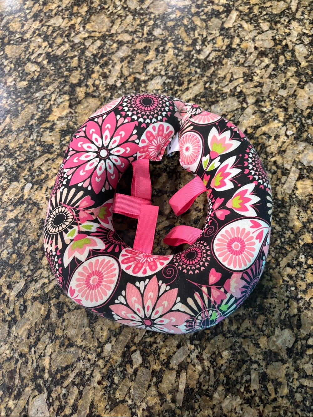 NEW-Puppy bumper for small dogs Floral Pink
